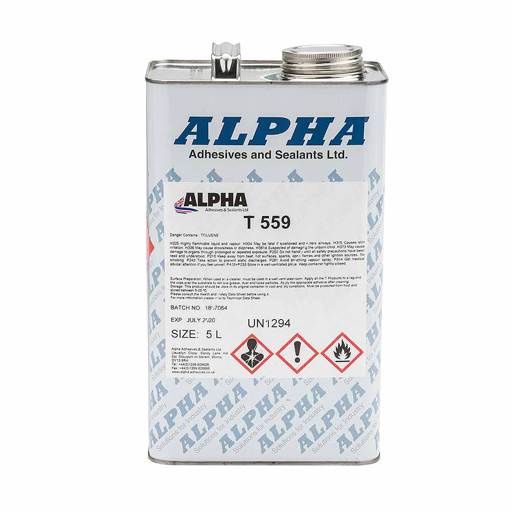 T559 Toluene-free cleaning & thinning solvent