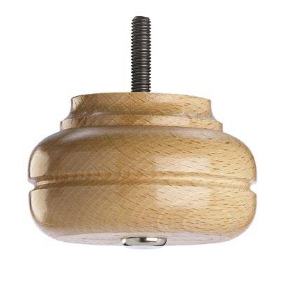 Wooden Bun Foot
