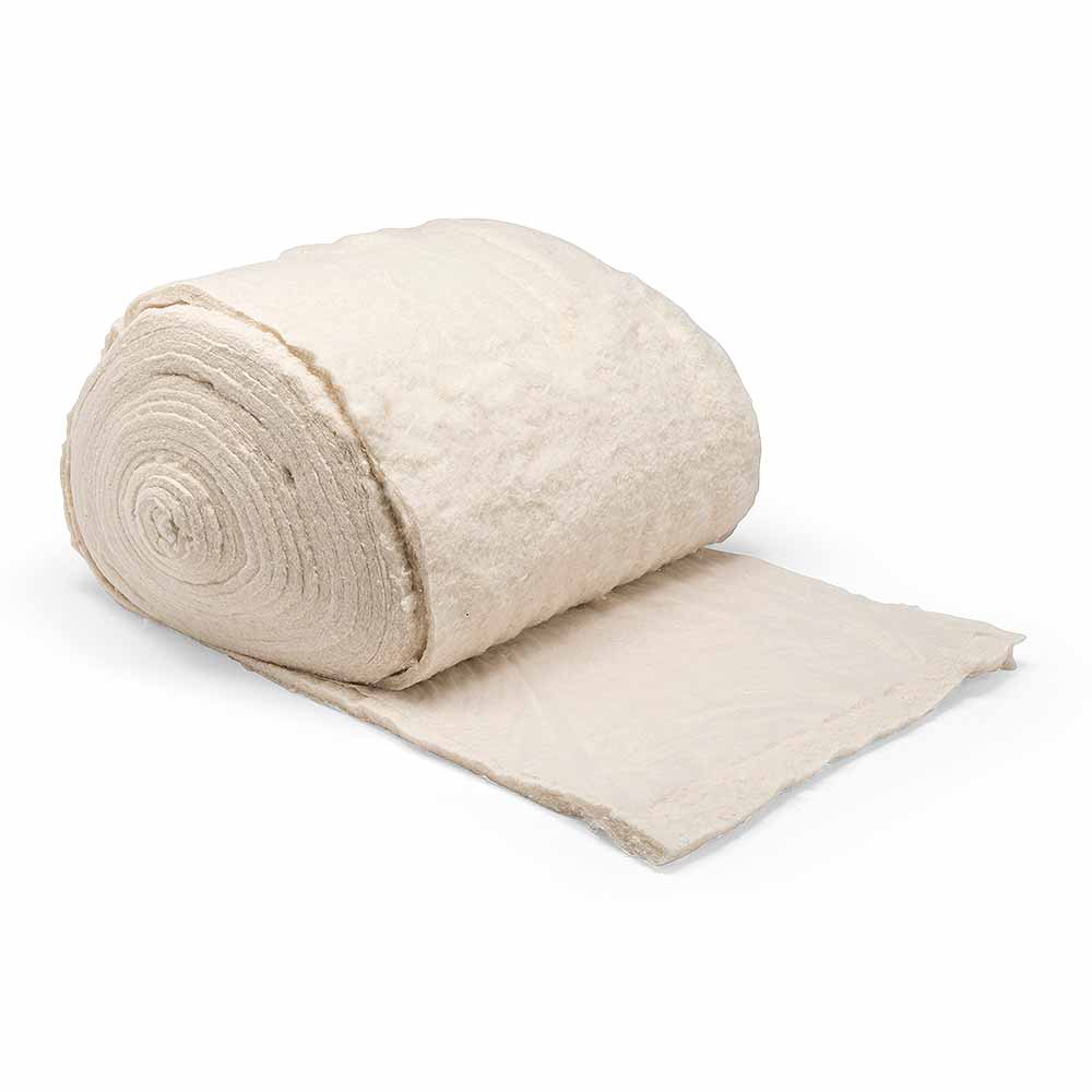 White Cotton Felt 69cm x 750g x 15m