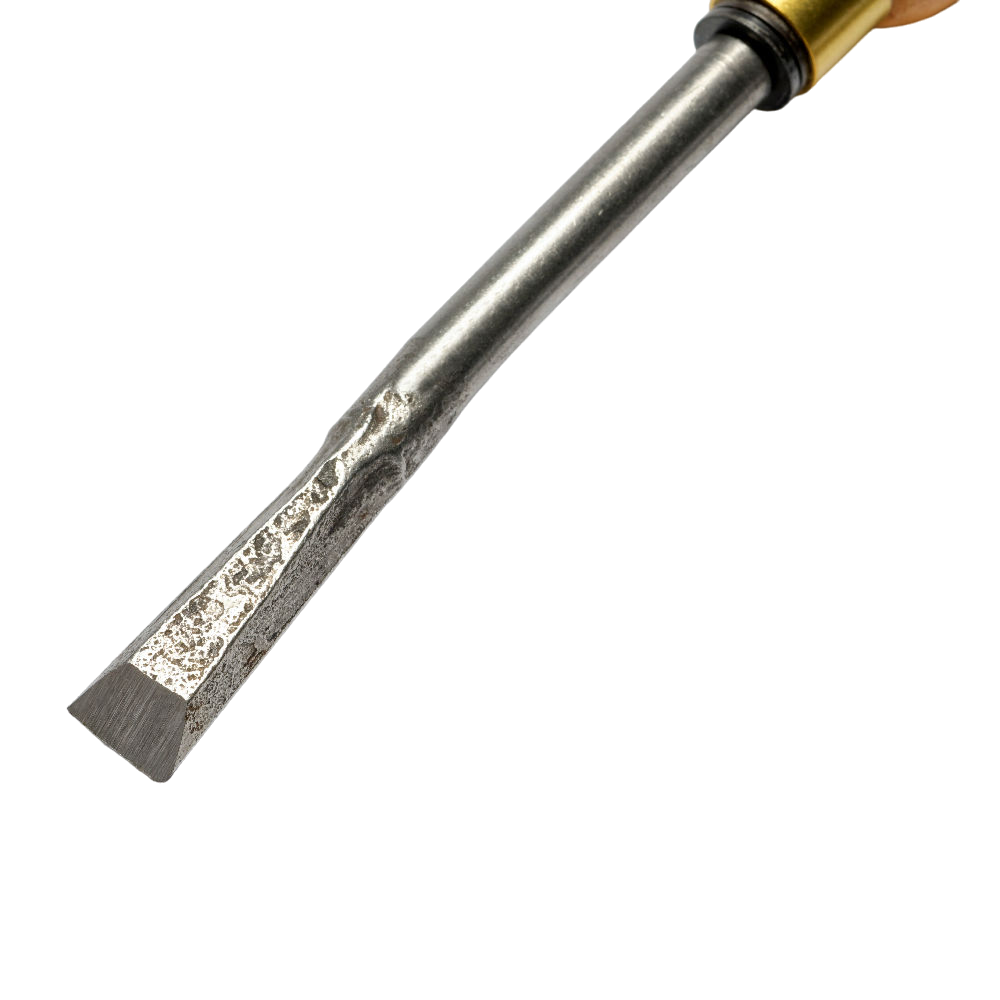 Straight Chisel 4.5" - Wooden Handle