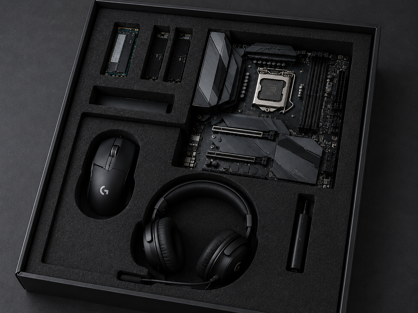 Custom foam insert for computer components