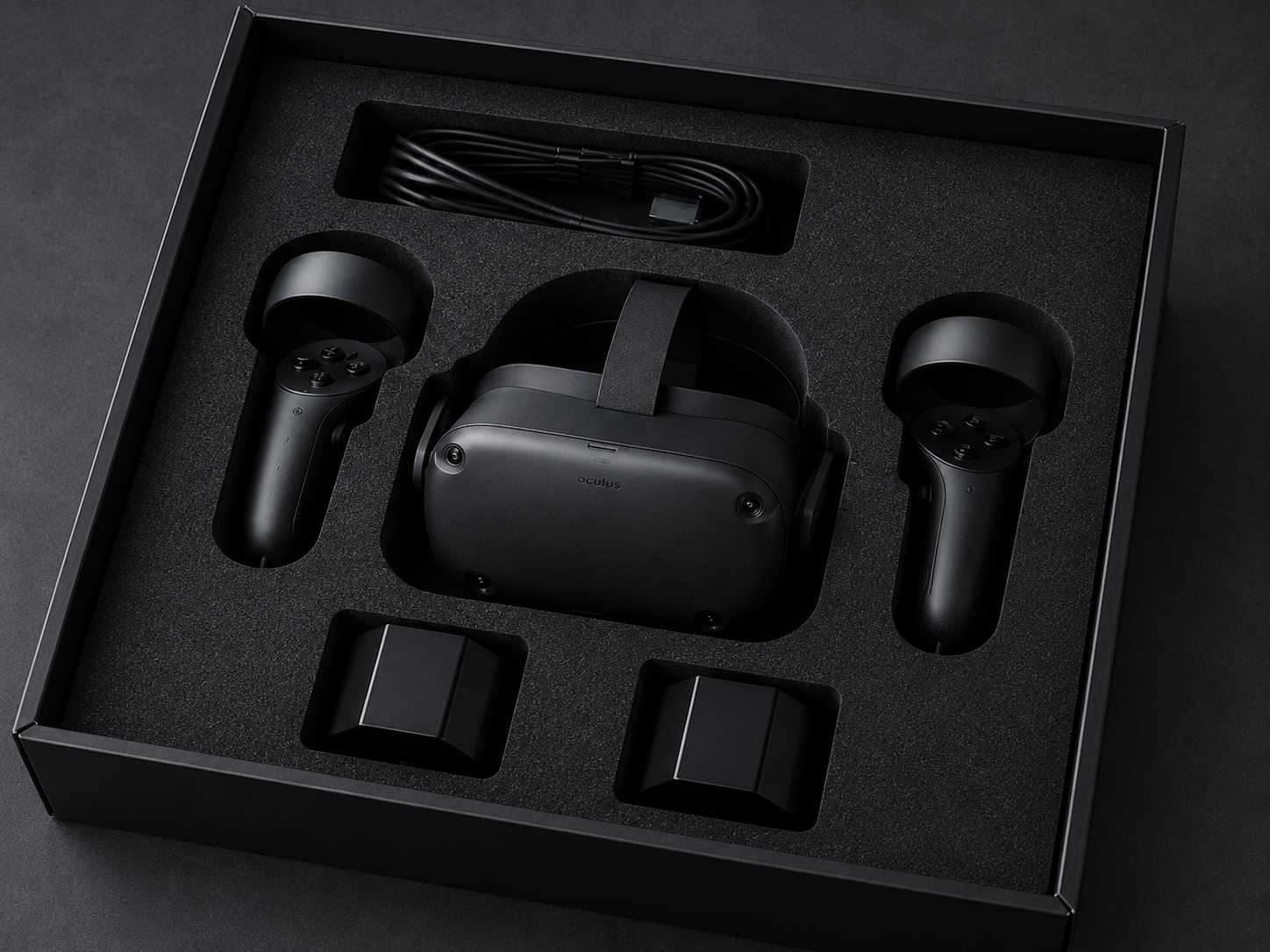 Custom foam insert for virtual reality equipment