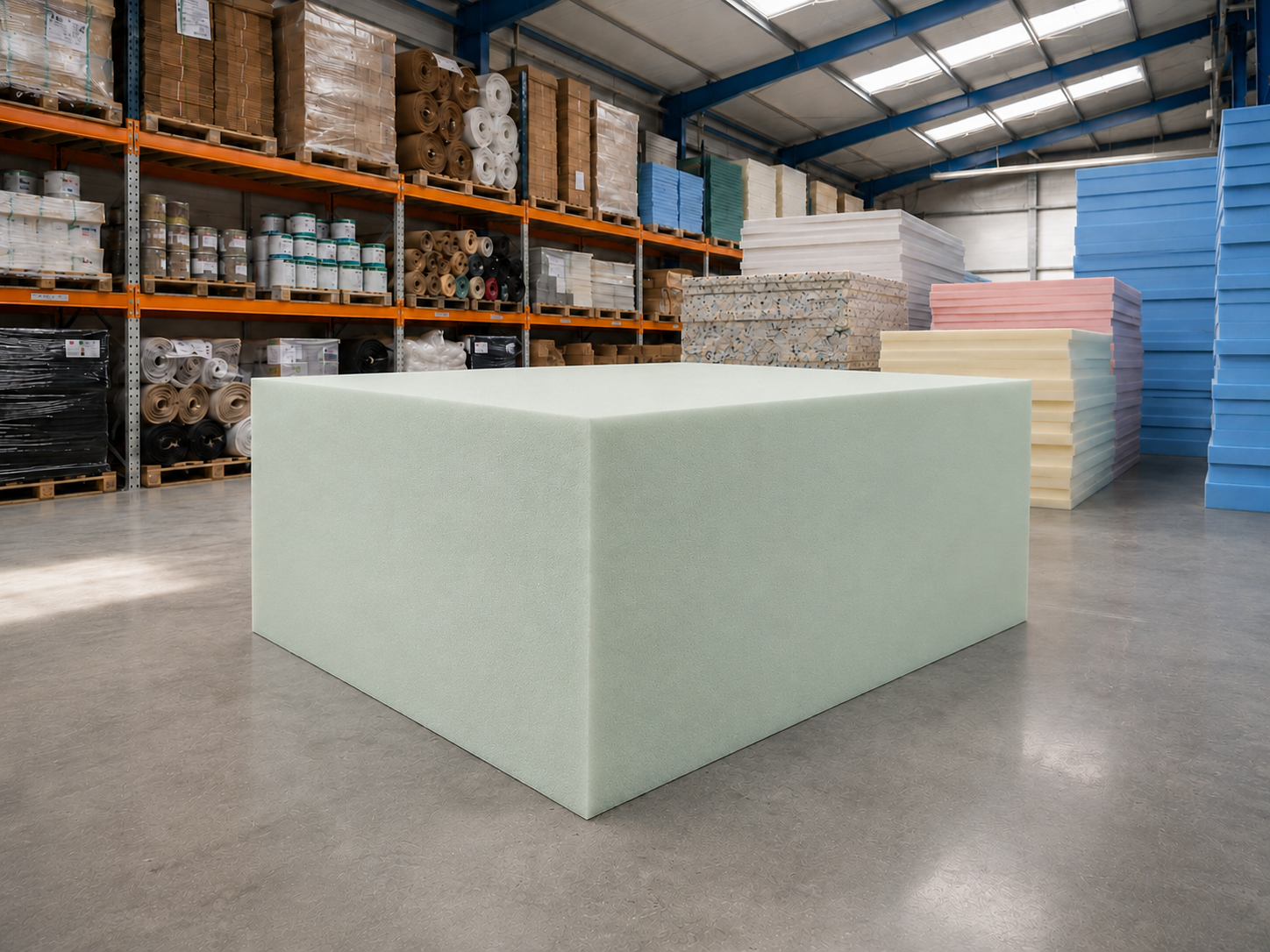 VE33-175 light blue foam block