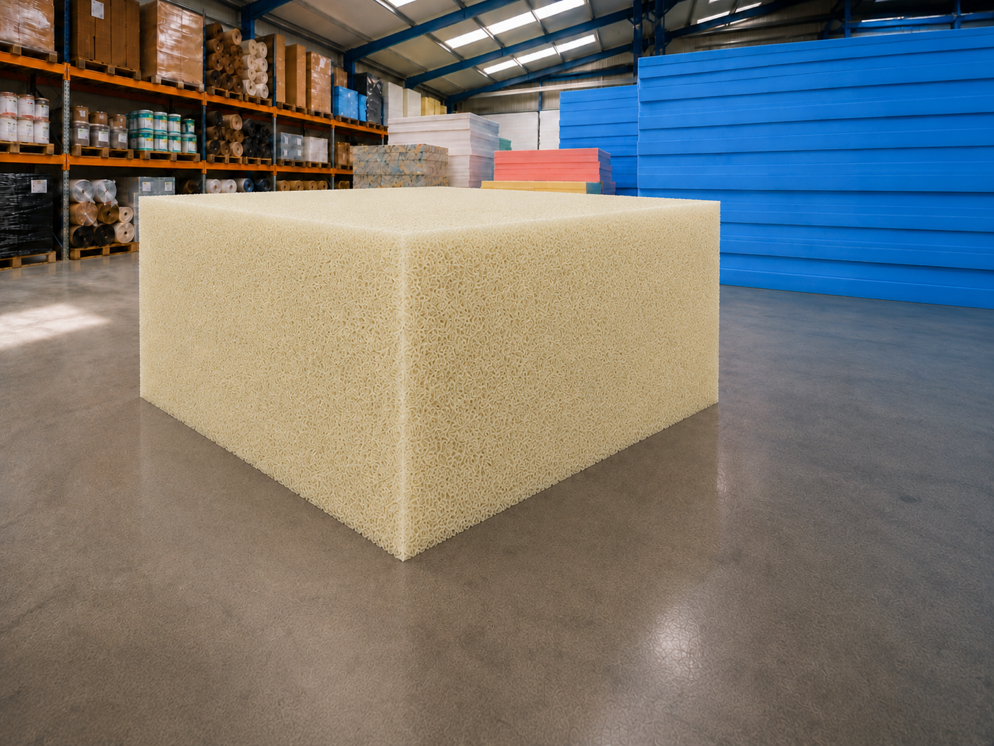 Gravidry 30HD very firm quick drain reticulated foam block