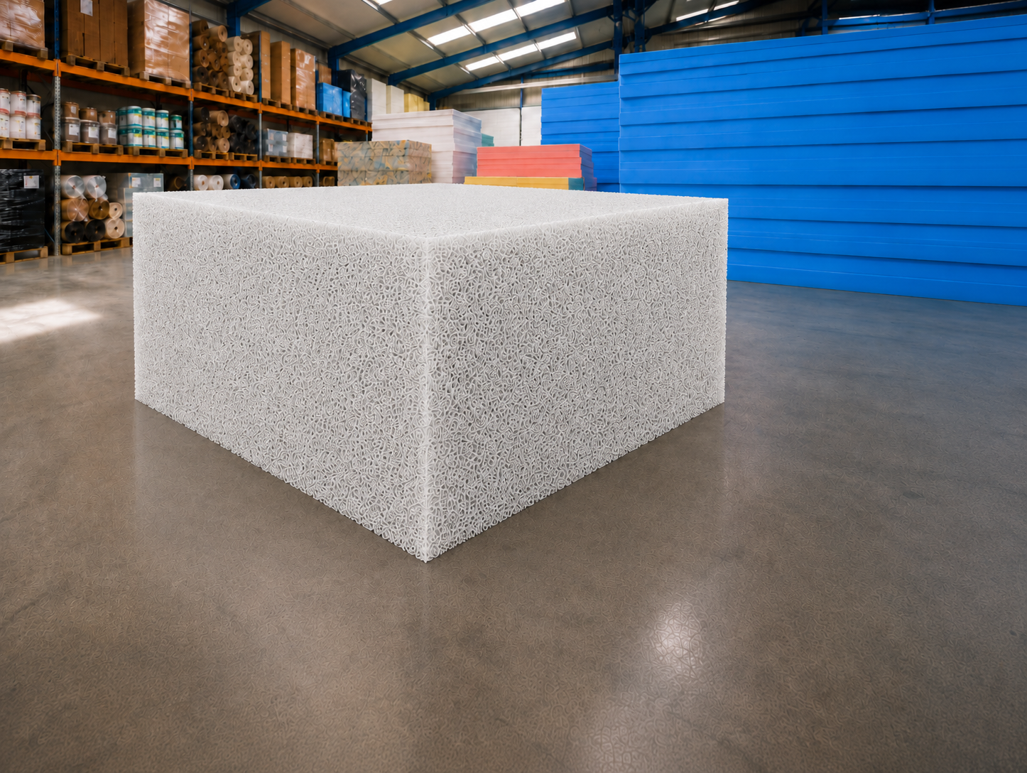 Gravidry 30HM medium firm quick drain reticulated foam block